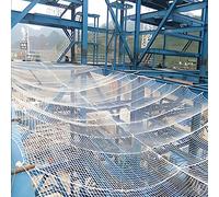 MLYYJH Extra Large Heavy Duty Cargo Net, White Groceries Netting, Trailer Van Cargo Carrier Pickup Truck Bed, 5 ft 10 ft/ 15 ft/ 20 ft/ 30 ft/ 40 ft/ 50 ft Wide (Size : 3X7m/10X23ft)