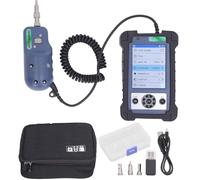MLYYYDSS 400X Fiber Optic Video Inspection Probe and Display KIP-600V Real-time Video Recording + TF Card 4000mAH Large Capacity Optic Cable Connector Scope Inspector 400 Magnification