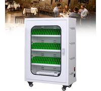 MLYYYDSS Cell Phone Charging Stations Cellphone Charging Station with Wheels & Combination Lock,Rechargeable Phones Locker Secure Phone Cabinet 60Slots