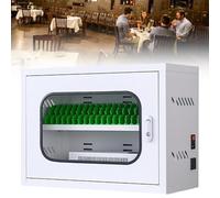 MLYYYDSS Cell Phone Charging Stations Cellphone Charging Station with Wheels & Combination Lock,Rechargeable Phones Locker Secure Phone Cabinet 20Slots