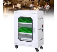 MLYYYDSS Cell Phone Charging Stations Cellphone Charging Station with Wheels & Combination Lock,Rechargeable Phones Locker Secure Phone Cabinet 30Slots