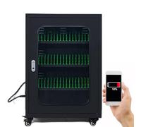 MLYYYDSS Cell Phone Charging Stations Portable Mobile Charging and Storage Cart, USB Rechargeable Mobile Phone Charging Cabinet,for Office Classroom 60Slots