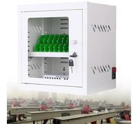MLYYYDSS Cell Phone Charging Stations USB Rechargeable Cellphone Locker, Cell Mobile Phone Organizer Mobile Phone Charging Cabinet W/Universal Wheels 12Slots