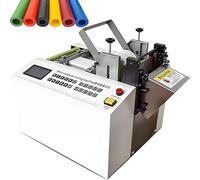 MLYYYDSS Electric Heat-Shrink Tube Cutter Automatic Cable Copper Wire Cutting Machine Stripper Cutter Machine Automatic Cable Cutter, PVC PE Cable Pipe Cutting Machine
