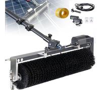 MLYYYDSS Electric Pool Cleaning Brush, Adjustable Carbon Fiber Pole, Extendable Window Cleaning Pole Cleaner Kit, Photovoltaic & Solar Panel Cleaning Tool 3.5m