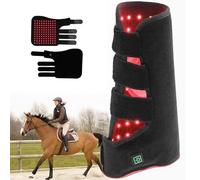 MLYYYDSS Horse Near Infrared Therapy Wrap,LED Red Light Therapy Device for Horse Leg Pain,Portable Deep Light Therapy,for Horse Muscle Recovery Left