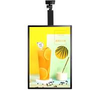 MLYYYDSS LED Light Box for Menu Board Restaurant Fast Food Display, Slim Snap Frame LED Backlit Menu Board for Restaurant Cafe Shops Coffee Wall Mounted Billboard 60×70cm