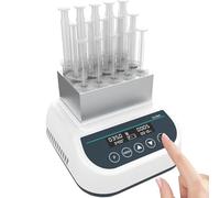 MLYYYDSS Professional Gel Heating Machine, PRP PPP Gel Maker Heater Dry Bath Heater, Plasma Gel Maker Heater,Timing Range(5s-23h59min),with Vents, for 5ml/10ml/15ml Syringe DB100CG