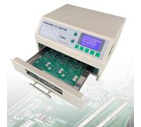 MLYYYDSS Reflow Oven,800w/1500w Infrared Heater Soldering Machine, PCB Board SMD SMT BGA Rework Station Tool With Hot Air Circulation Reflow Oven,T962