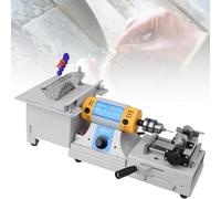 MLYYYDSS Rock Jewelry Buffer Polishing Machine, Bench Lathe Polisher Buffer, Lapidary Polisher Grinder Buffering Machine for Jewelry Making for Grinding Polishing Drilling
