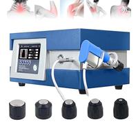 MLYYYDSS Shockwave Therapy Machine, Extracorporeal ED Shock Wave Machine Portable with 5 Transmitters for Pain Relief Anti-Cellulite Treatment