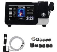 MLYYYDSS Shockwave Therapy Machine for Body Muscle Massager Extracorporal Shock Wave Deep Tissue Massage Gun Muscle Stimulator Machine for Pain Relief and ED Treatment with 6 Massage Heads