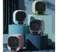 MLYYYDSS Small Tumble Dryer, Portable 5kg, Vented Tumble Dryer, Perfect for Counter Top or Wall Mounted Use with Dual Temperature Control Probe, Compact, Mini Spin Dryer,Green-220V