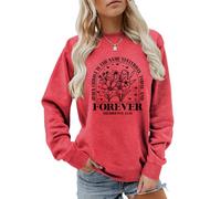 MLZHAN Jesus Christ Is The Same Yesterday Today and Forever Hebrews 13:8 Flowers Print Women Christians Faith Sweatshirt (Red,XL)
