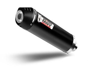 MM.002.LZC - Exhaust muffler Mivv OVAL Black MOTO MORINI SEIEMMEZZO STR (22-24)