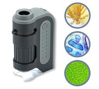 Carson Micro Brite Plus Pocket Microscope 60-120x LED Compact