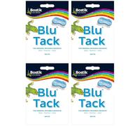 MM Bostik Blu Tack White | Multi-Purpose Adhesive Tack | Reusable, Clean & Safe | Ideal for Posters, Paper, & Craft Projects | Non-Staining Sticky Tack for Home, Office & School (4)