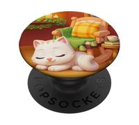 MM Cozy Cat PopSockets Adhesive PopGrip