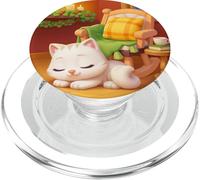 MM Cozy Cat PopSockets PopGrip for MagSafe