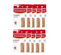 MM Elastoplast Extra Flexible Fabric Plaster Strips (10 x 10) | Durable, Breathable & Comfortable | Flexible Adhesive for Wounds & Cuts | Skin-Friendly First Aid Strips | Ideal for Active Lifestyles