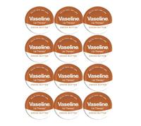 MM Lip Therapy Cocoa Butter 20g - Pack of 12 | Moisturising Lip Balm for Dry & Chapped Lips | Softens & Protects | Pocket-Sized Lip Care + Free Skincare Sample