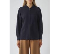 MM Max Mara Hooded Zip-Up Viscose Blend Sweatshirt with Long Sleeves - Size: M - female