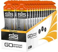 MM SiS GO Isotonic Energy Gels 60ml (30 Pack) - Fast Absorption, Endurance Fuel for Running, Cycling & Triathlons, Vegan-Friendly, Performance Boost (Orange)