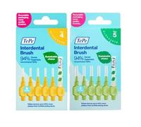MM TePe Interdental Brushes Bundle - Yellow 0.7mm & Green 0.8mm | Easy Plaque Removal | Gum Health & Dental Care | Precision Cleaning for Tight Spaces | Dentist Recommended Oral Hygiene Tools