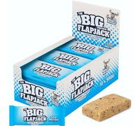 MM The Big Protein Flapjack 12x100g - Cookies & Cream Flavour | High Protein Oat Bar | Energy Snack for Gym, Workout & Recovery | Vegetarian, Slow Release Energy, Muscle Fuel