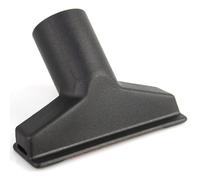 MM Trading Premium vacuum cleaner upholstery brush, nozzle suitable for Blaupunkt, Bosch, Constructa | with 2 thread lifters | Diameter: 35mm | Color: Black | accessories