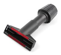 MM Trading Premium vacuum cleaner upholstery brush, nozzle suitable for Eureka, Fakir, Festo, Festool | with 2 thread lifters | with universal Vario adapter | Color: Black | accessories