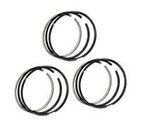 MM406600 3Pcs Piston Ring Set Compatible with Mitsubishi Diesel Engine K3D 3 Cylinder Compatible with Iseki Tractors TU170 TU160