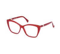 Max Mara MM5036 Women's Glasses, Red, Size 54