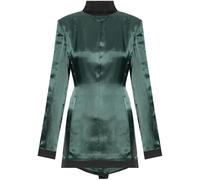 MM6 Maison Margiela inside-out effect blazer - Green 42