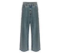 MM6 Maison Margiela inside-out straight-leg jeans - Blue 26-28-29-30-31-32-33-34-36-24