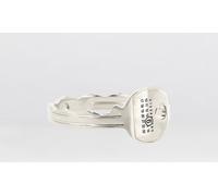 MM6 MAISON MARGIELA Key Brass Ring - Size: 4 - female