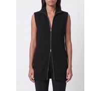MM6 MAISON MARGIELA Long Ribbed Wool Knit Turtleneck Waistcoat - Size: XS - female
