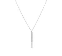 MM6 Maison Margiela Men's Pendant Necklace Polished Palladio