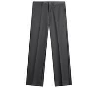 MM6 Maison Margiela Men's Tailored Wool Blend Trouser Dark Grey Melange IT 46