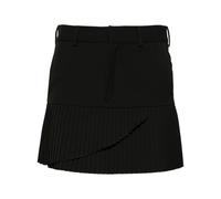 MM6 Maison Margiela pleated twill miniskirt - Black 38-42