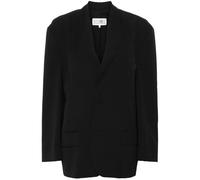 MM6 Maison Margiela raw-cut single-breasted blazer - Black 40-42-44