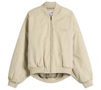 MM6 Maison Margiela Women's Logo Bomber Jacket Ecru IT 38