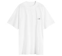 MM6 Maison Margiela Women's Oversized Small Logo T-Shirt Optic White