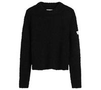 MM6 Maison Margiela Women's Textured Rib Knit Jumper Black Large