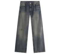 MM6 Maison Margiela Women's Wide Leg Jeans Grey Blue