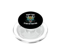 MMA and Muay Thai Demon The Art Of Fighting PopSockets PopGrip for MagSafe