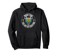 MMA and Muay Thai tiger Demo The Art Of Eight Limbs Pullover Hoodie