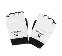 mmA Boxing Gloves Sparring Kick Muay Thai Gym Punching Bag Half Mitt M