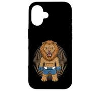 MMA Boxing Lion Case for iPhone 16