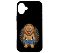 MMA Boxing Lion Case for iPhone 16 Plus